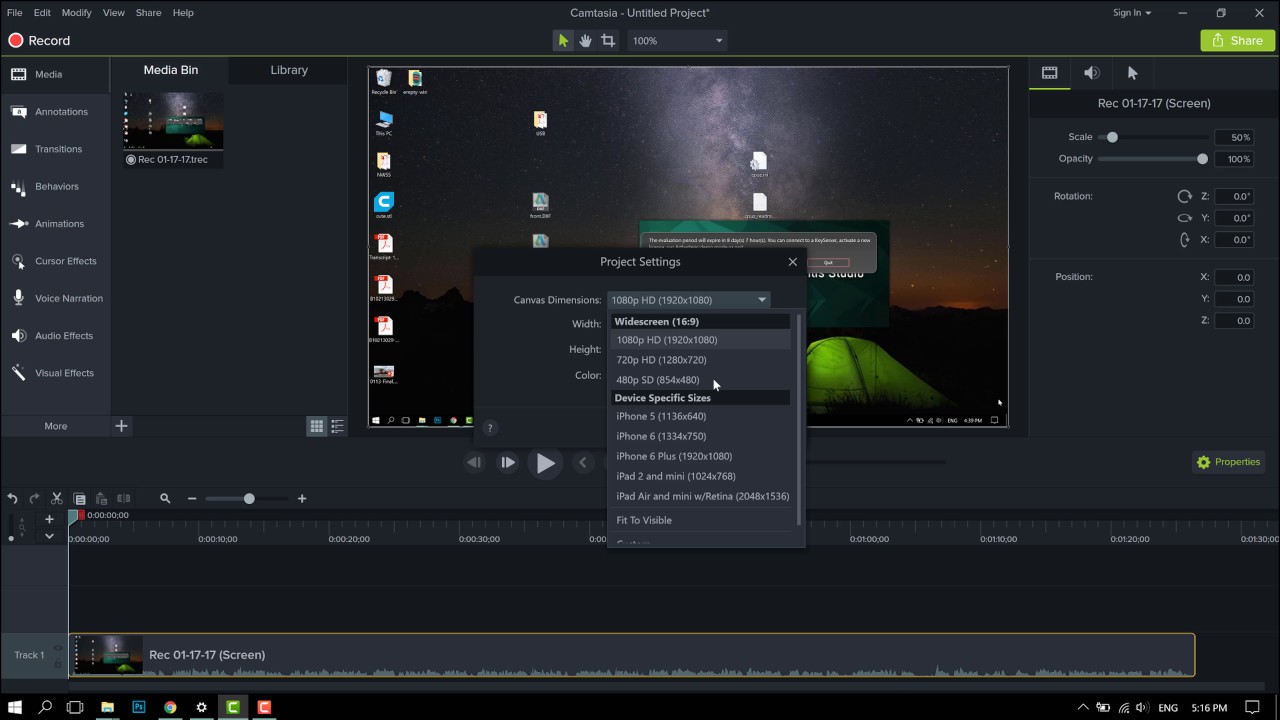 camtasia how to video